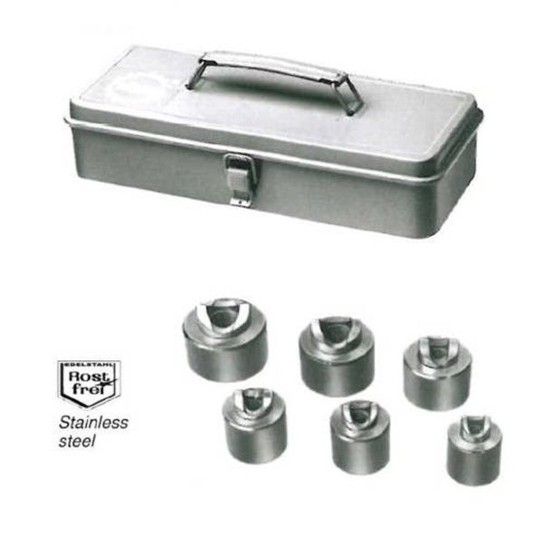 2682-7816-50-25 Hawa                                      Round Punch Kit Plus Metric w/o bolts For Stainless Steel ø16,5-50,5 (øM16-50)